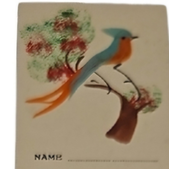 💛 Vintage Bird-Themed Bridge Tally Scorecards - Picture 3 of 6